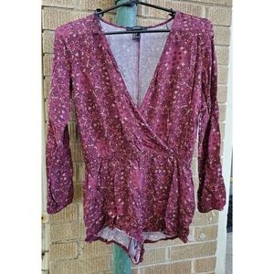 Forever 21 long sleeved romper